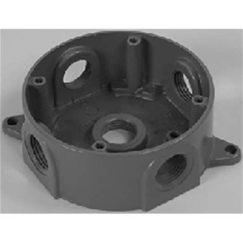 greenfield 4 in round junction box|greenfield electrical box.